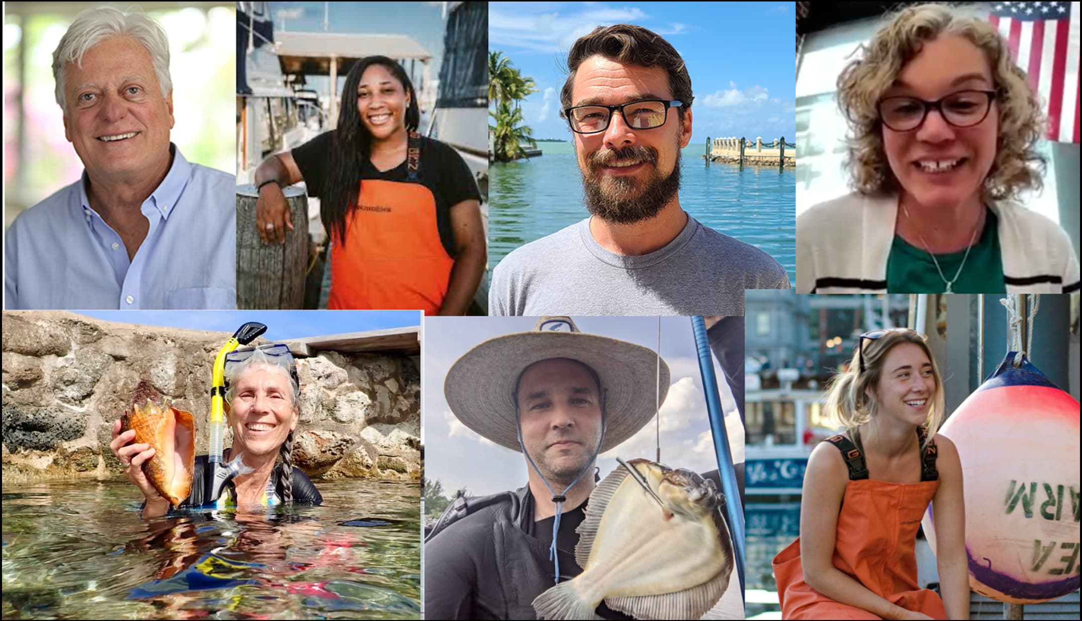 Collage of guest speakers