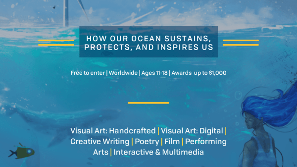 2026 Ocean Awareness Contest Flyer