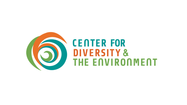 CDE logo A circular blue, green, and orange logo with text "Center for Diversity & the Environment"