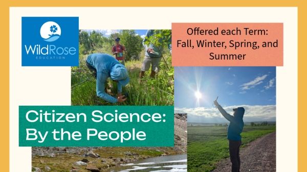 Graphic poster image for "Citizen Science: By the People"