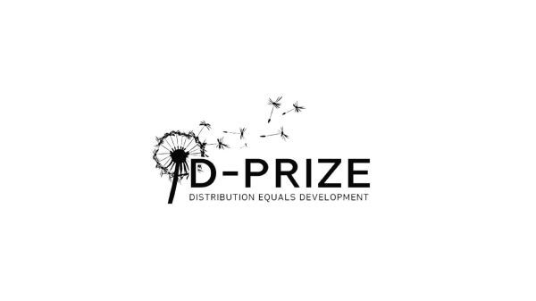 D-Prize Challenge The image shows the D-Prize logo, which features a stylized dandelion with seeds blowing away to the right.
