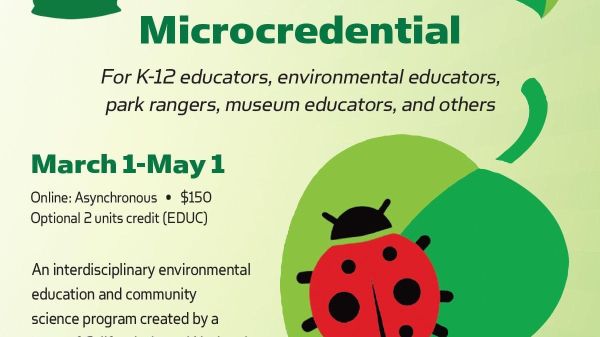 EcoBlitz Microcredential for K-12 educators, environmental educators, park rangers, museum educators, and others