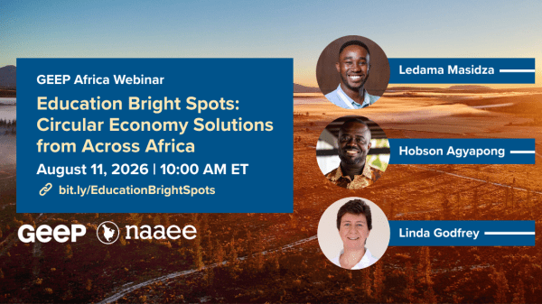 GEEP Africa Webinar: Circular Economy Solutions from Across Africa
