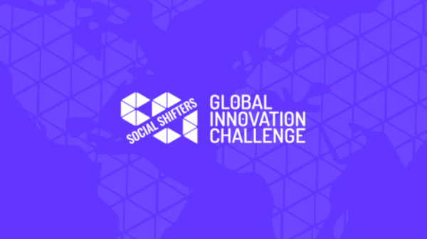 A banner showing the logo of the Social Shifters Global Innovation Challenge 