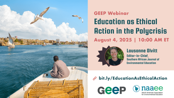 Education as Ethical Action webinar on August 4