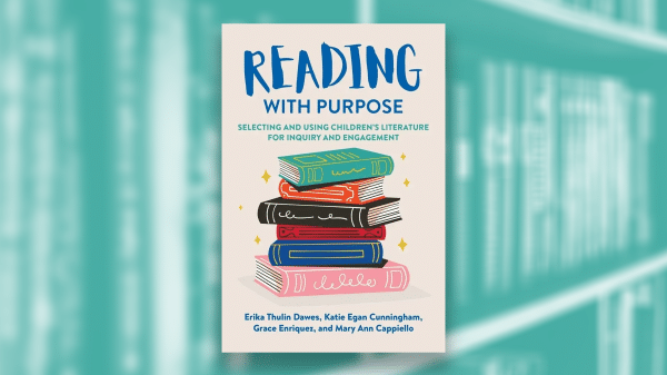 Reading with Purpose book cover on green background