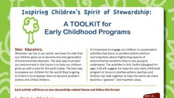 Toolkit for Early Childhood Progams