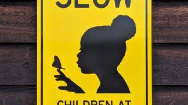 Slow: Children at Nature Play Logo