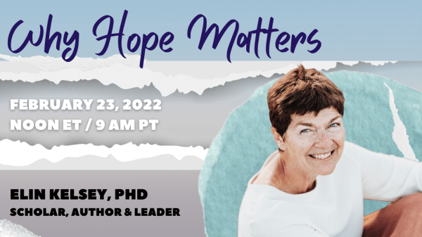 Colorful graphic collage of water, a person, and text that displays information in the body of this post.