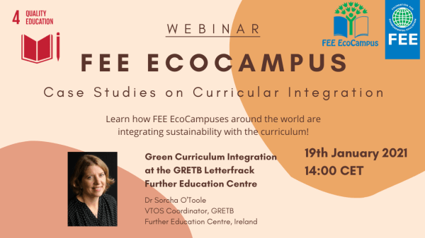 Webinar, FEE Ecocampus, January 19, 2021 14:00 CET