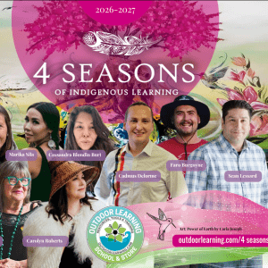 4 Seasons of Indigenous Learning courses flyer