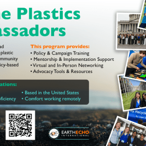 Marine Plastics Ambassadors promo graphic