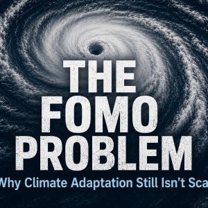 The FOMO Problem: Why Climate Adaptation Still Isn’t Scaling