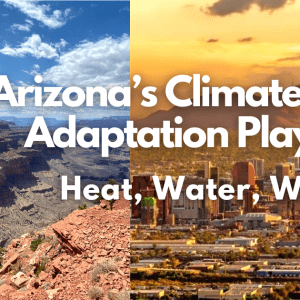Arizona’s Climate Change Adaptation Playbook: Heat, Water, Wildfire 