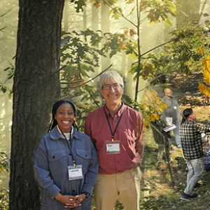 Educators standing outdoors for Diversity Education In Nature Workshop