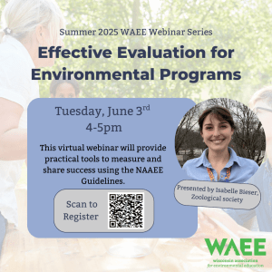 Virtual flier for the event with registration QR code and event details