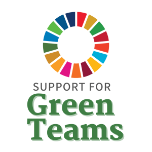 Support for Green Teams logo