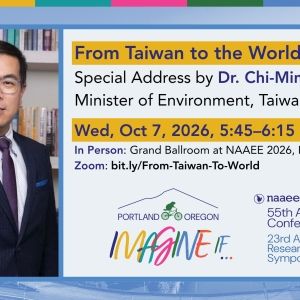 Dr. Chi-Ming Peng, Minister of Environment, Taiwan