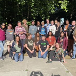 A group of Fellows pose for a picture together