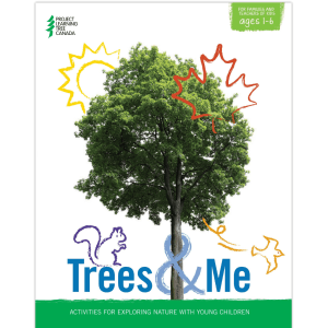 Cover image of PLT Canada's book, Trees & Me