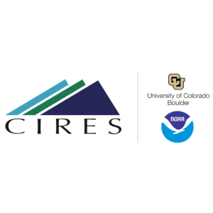 CIRES, CU Boulder, and NOAA logo