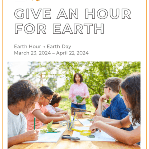 Cover of Give an Hour for Earth educator guide