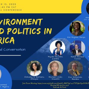 Environment and Politics in Africa