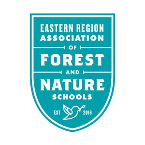 Badge logo for Eastern Region Association of Forest and Nature Schools
