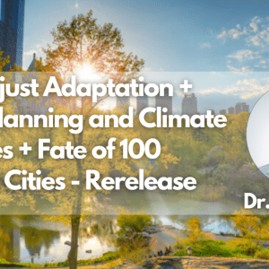 Photograph of a city park in autumn on a sunny day with a light transparent overlay with white text that is the title of this post