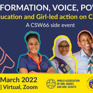 Information, Voice, Power: Enabling Girl-led Action on Climate Change