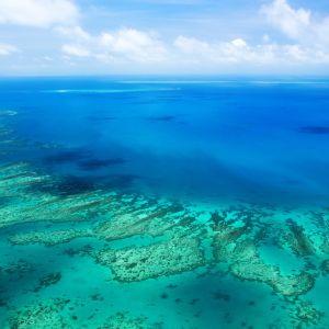 Aerial Image of Australia's Great Barrier Reef