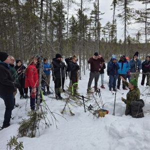 Group of people outside