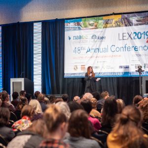 Crowd at Flash Friday talk