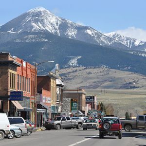 Livingston, Montana, a gateway community to Yellowstone National Park