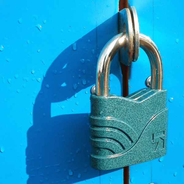 an image of a padlock