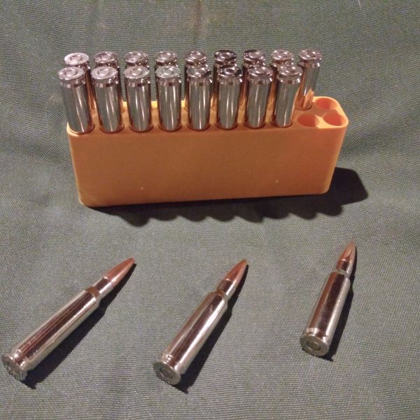 Nonlead (copper) hunting ammunition