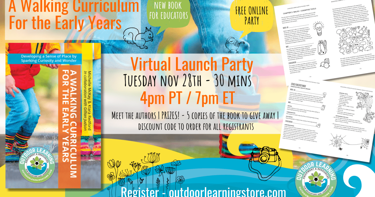 "A Walking Curriculum in the Early Years" Virtual Book Launch Party ...
